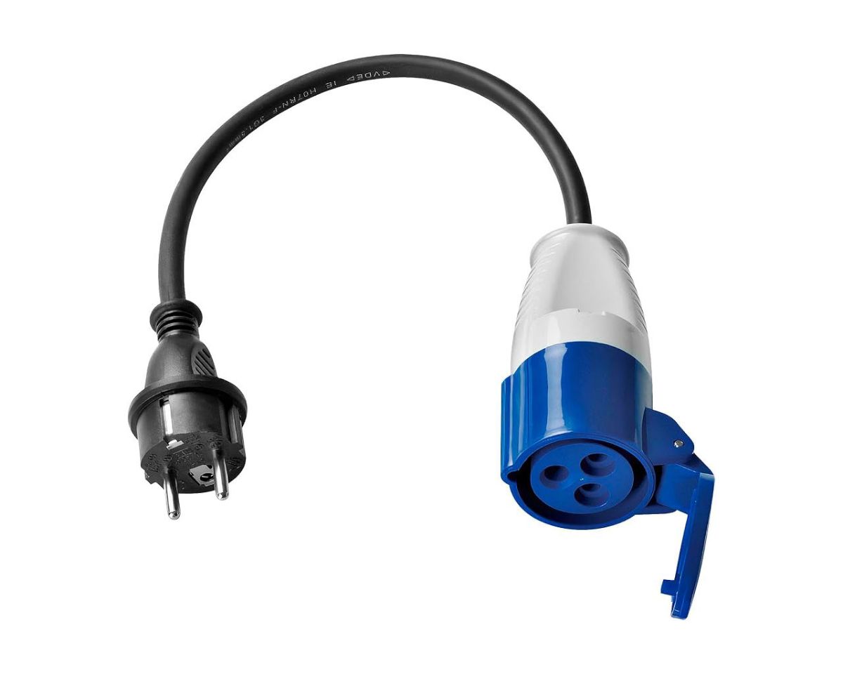 Slika Kabel 3x2,5mm2, IP44, 250V AC, 150cm, Schuko-CEE