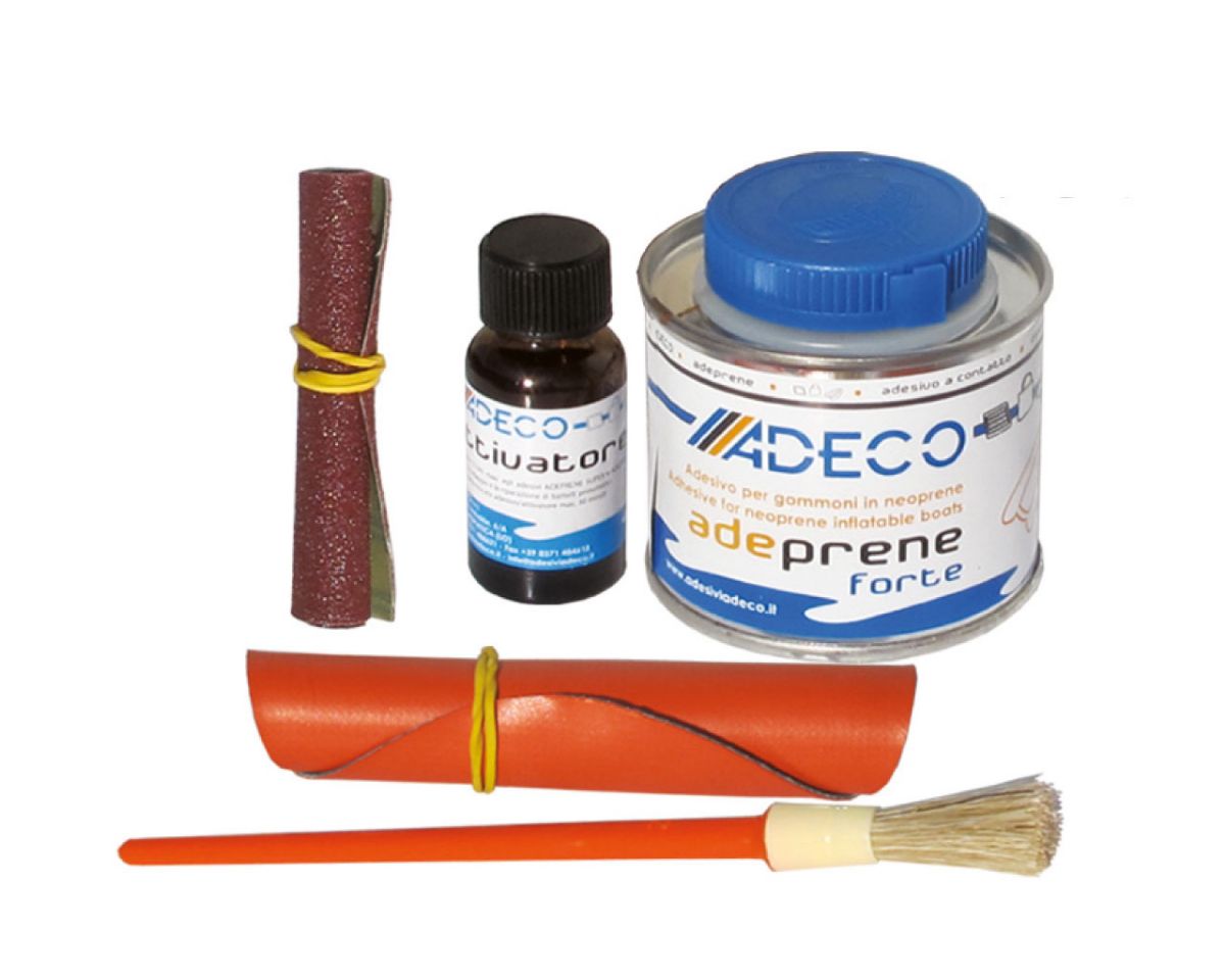 Slika Set za popravak čamaca - Neopren, bijeli