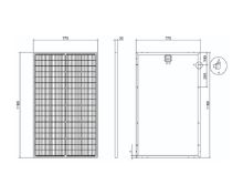 Slika Solarni panel 175W 12V Mono 1180X770X30mm