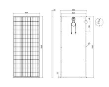 Slika Solarni panel 215W 12V Mono 1545X668X30mm