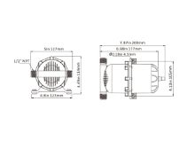 Slika Ekspanzivna posuda 0,75l 10-125PSI [SFAT-075-125-01]