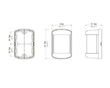 Slika 225° bijelo pramačno navigacijsko svjetlo (crno) [SFNL011-MB-01]