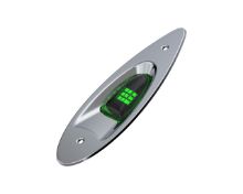 Slika 112,5° LED Navigacijska svjetla C/Z vertikalna (par) inox316 [SFNL023-PS-04]