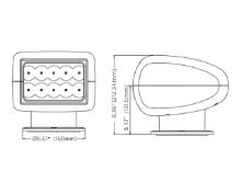 Slika 5500K /800M LED Reflektor bijeli [SFSL3-2700W-02WA]