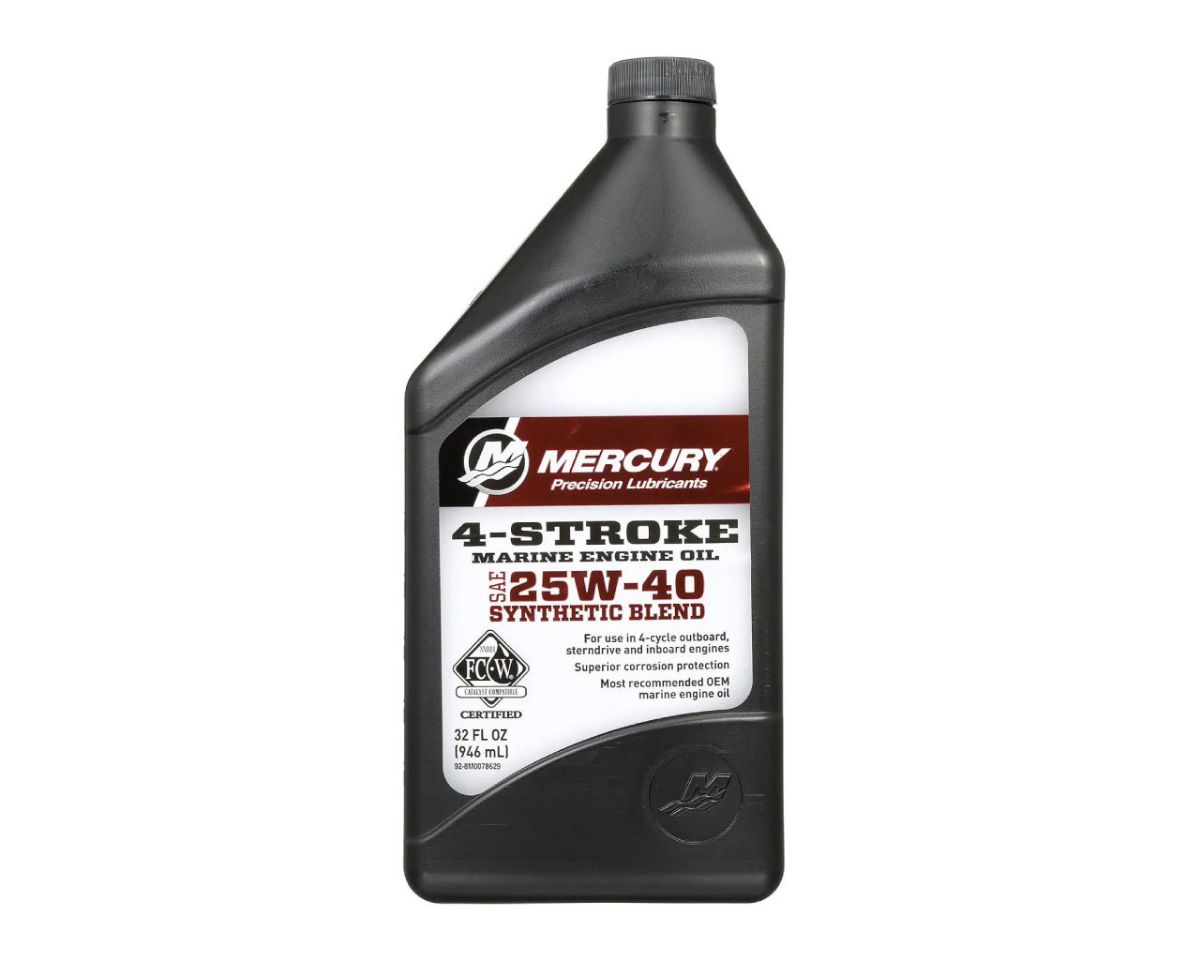 Slika 1L MERCURY SINTETIČKO 25W40 ULJE ZA 4T MOTORE