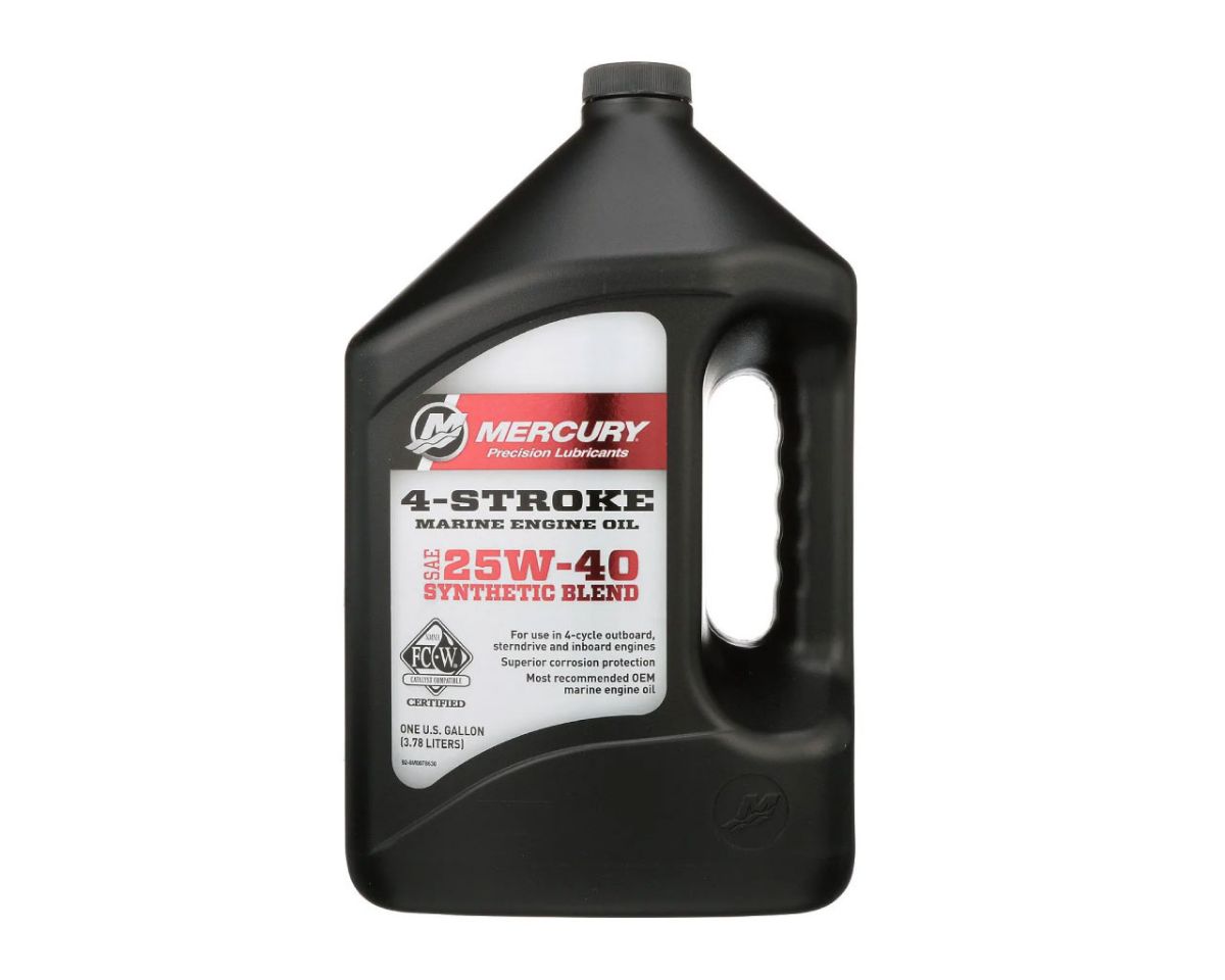 Slika 4L MERCURY SINTETIČKO 25W40 ULJE ZA 4T MOTORE