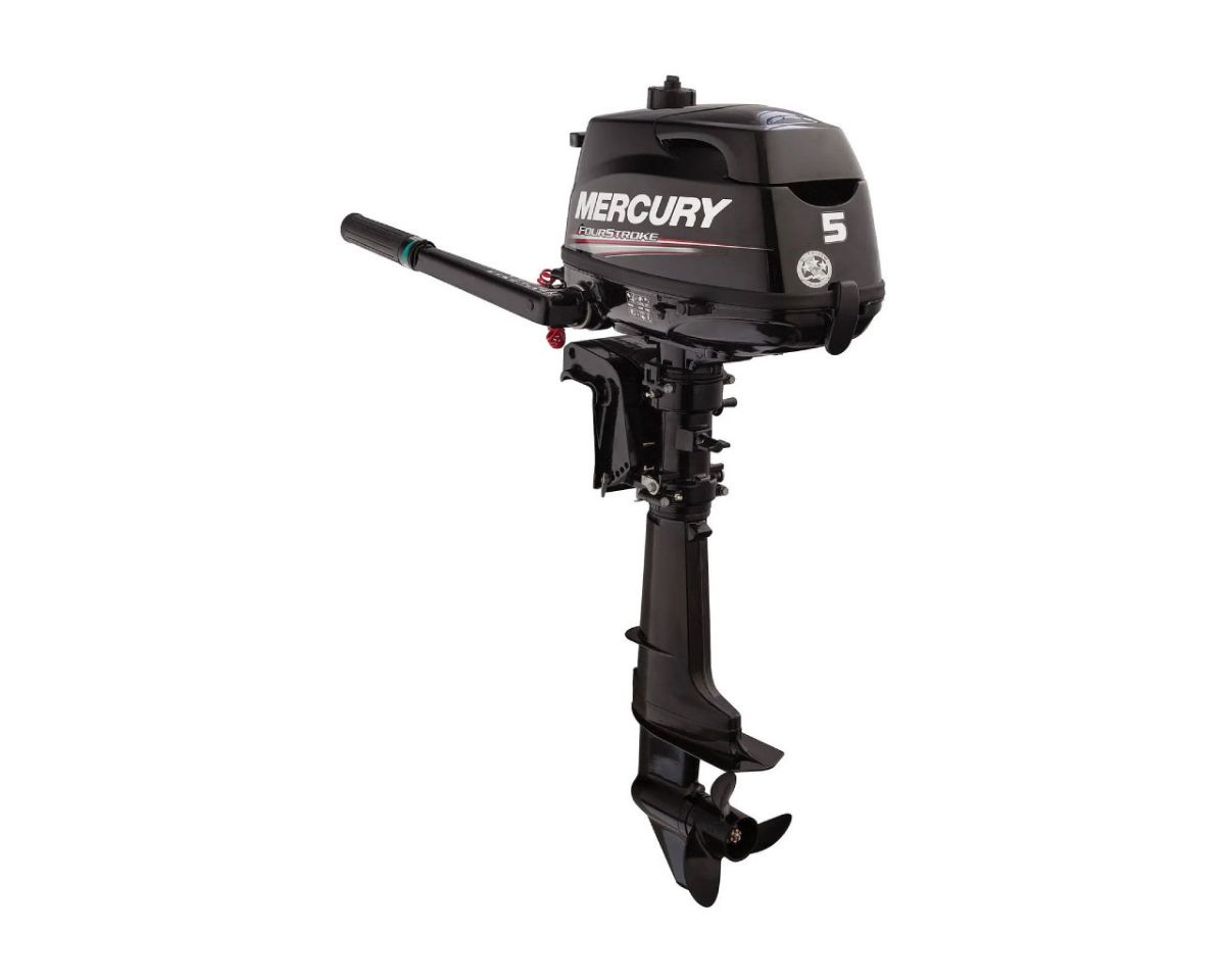 Slika MERCURY VANBRODSKI MOTOR 5HP, 4T, DUGA OSOVINA, MANUAL START (MER4-5-ML)