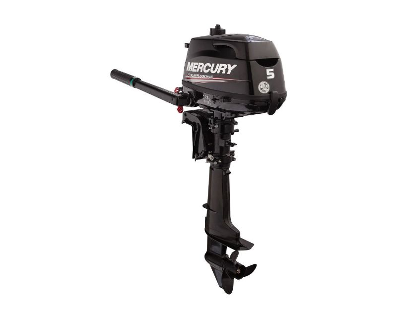 Slika MERCURY VANBRODSKI MOTOR 5HP, 4T, DUGA OSOVINA, MANUAL START (MER4-5-ML)